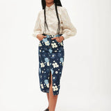 Camisa Abullonada Conejos - ECRU