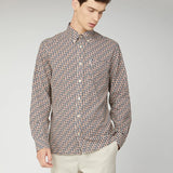 Camisa Archive 90s Print Retro - ECRU
