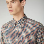 Camisa Archive 90s Print Retro - ECRU