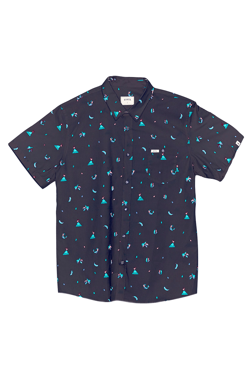 Camisa Bahamas Sea Blue - ECRU