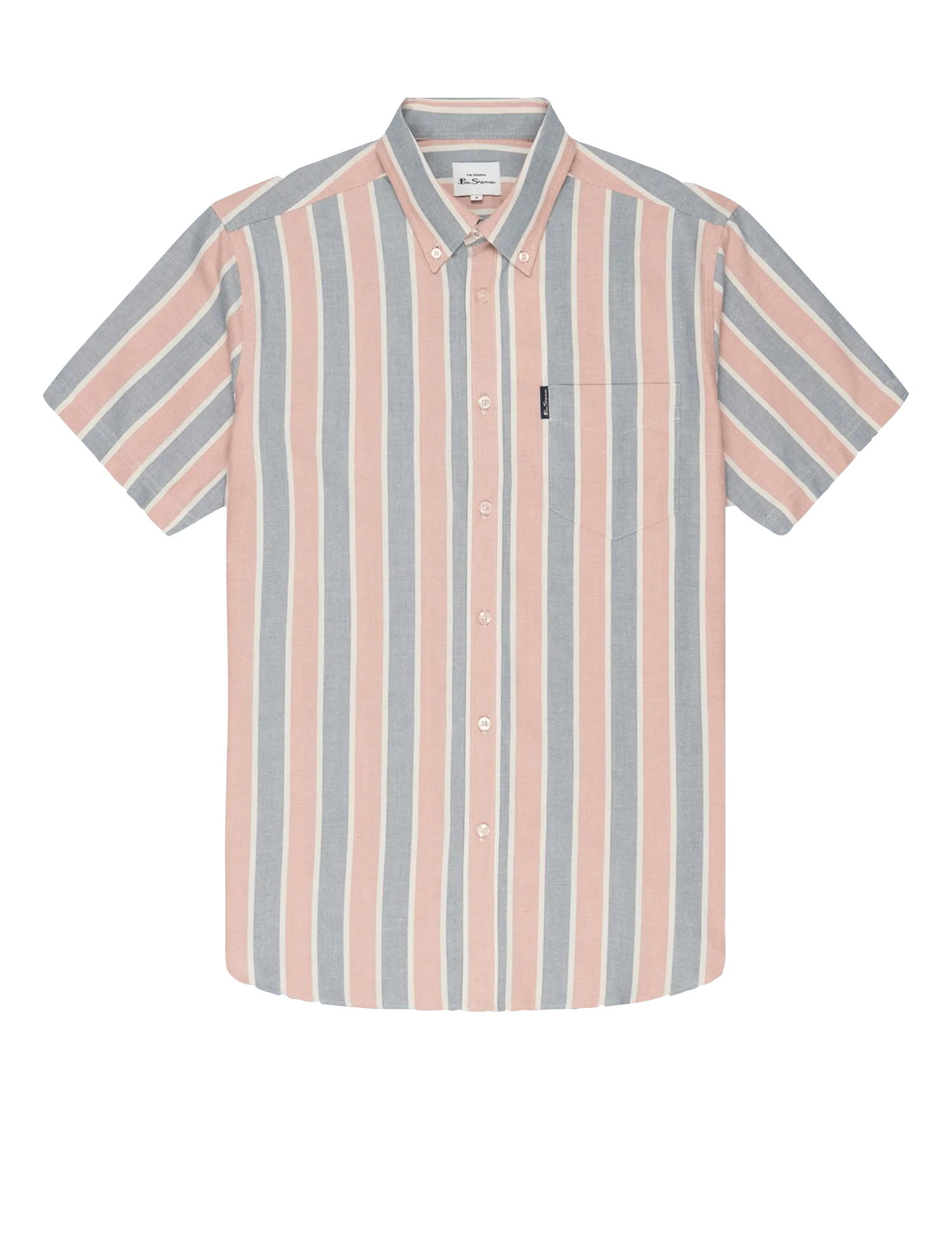 Camisa Block Stripe - ECRU