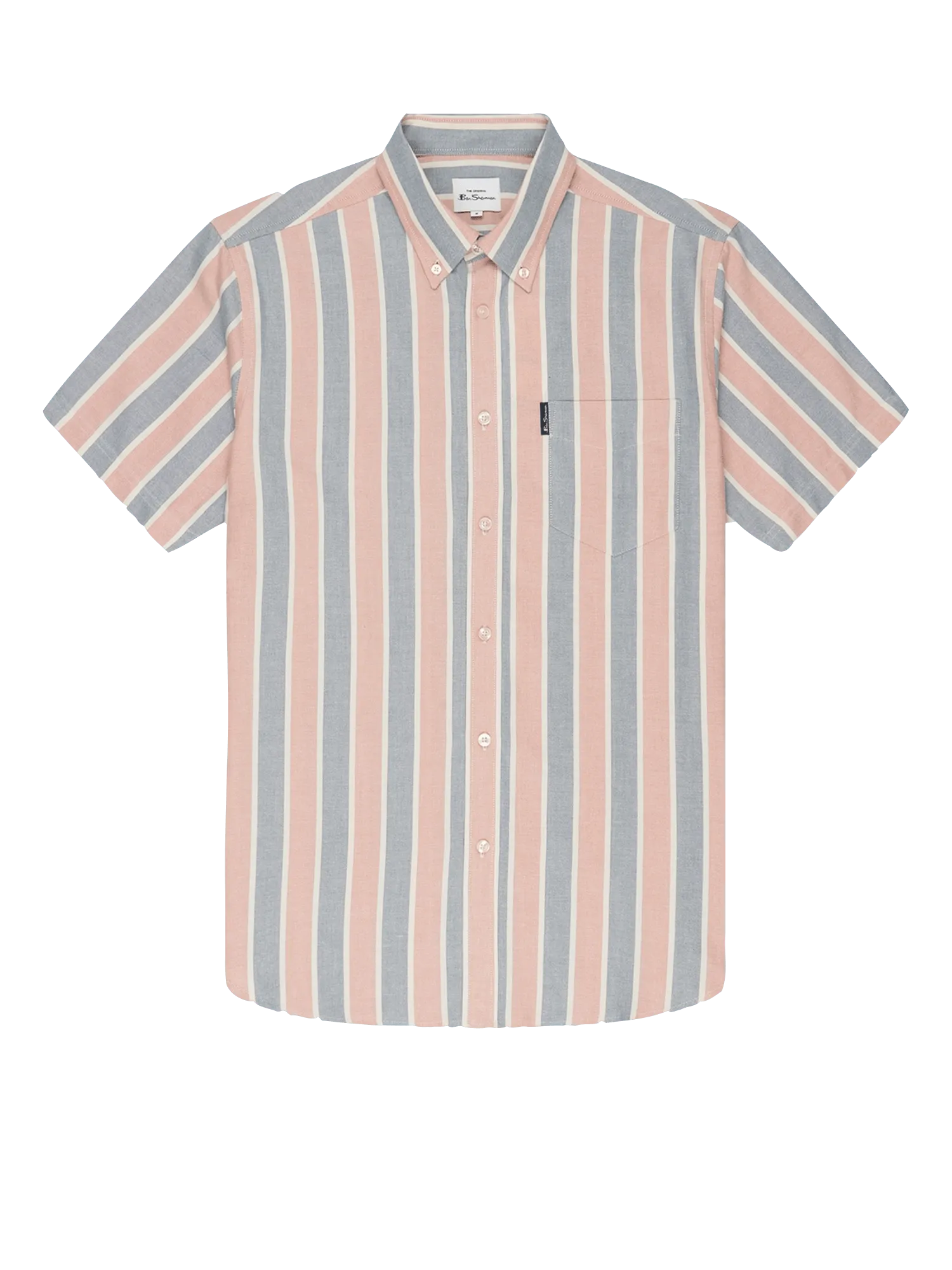 Camisa Block Stripe - ECRU