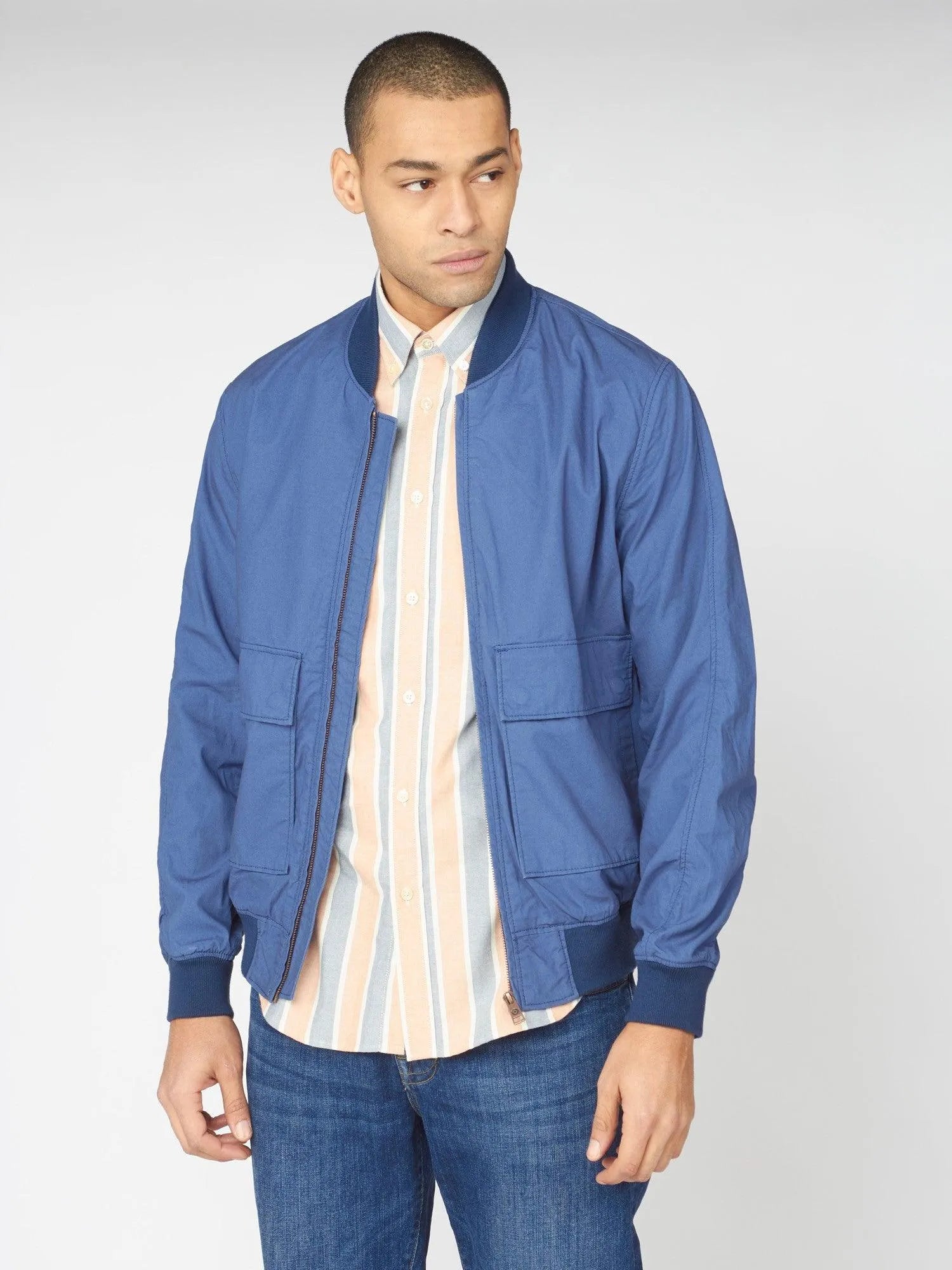 Camisa Block Stripe - ECRU