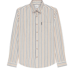 Camisa Brushed Mod Stripe - ECRU