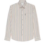 Camisa Brushed Mod Stripe - ECRU