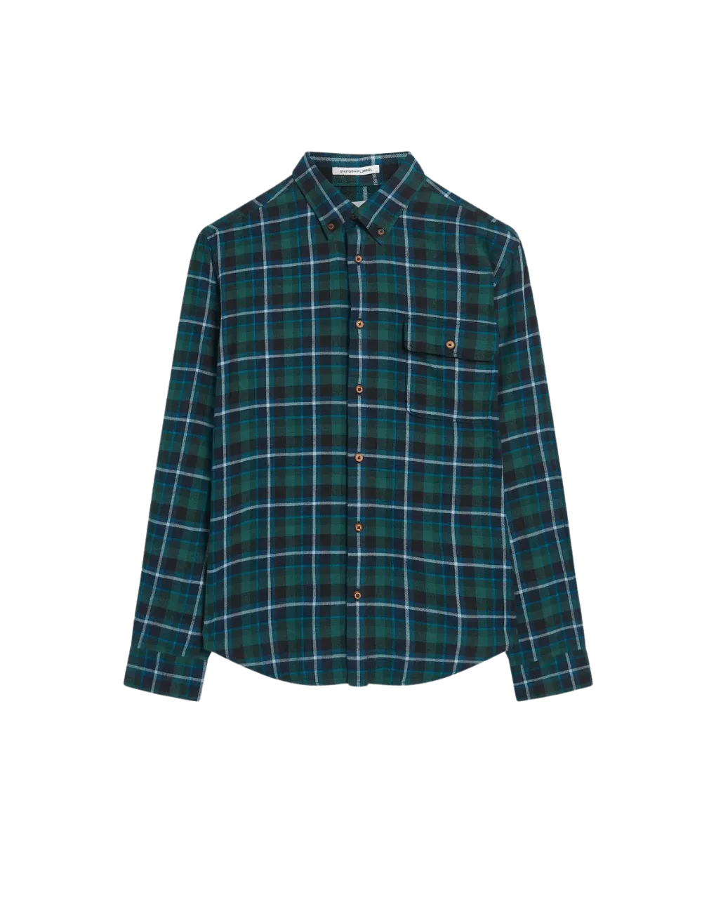 Camisa Brushed Plaid Check - ECRU