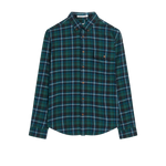 Camisa Brushed Plaid Check - ECRU