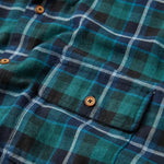 Camisa Brushed Plaid Check - ECRU