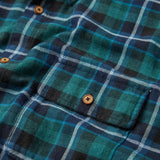Camisa Brushed Plaid Check - ECRU