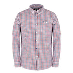 Camisa Burgundy Check - ECRU