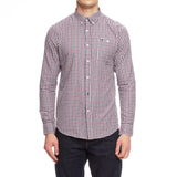 Camisa Burgundy Check - ECRU