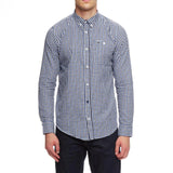 Camisa Burgundy Check - ECRU