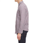 Camisa Burgundy Check - ECRU