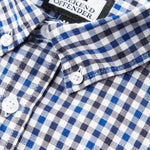 Camisa Burgundy Check - ECRU