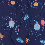 Camisa Catrina Azul marino UFO Space - ECRU