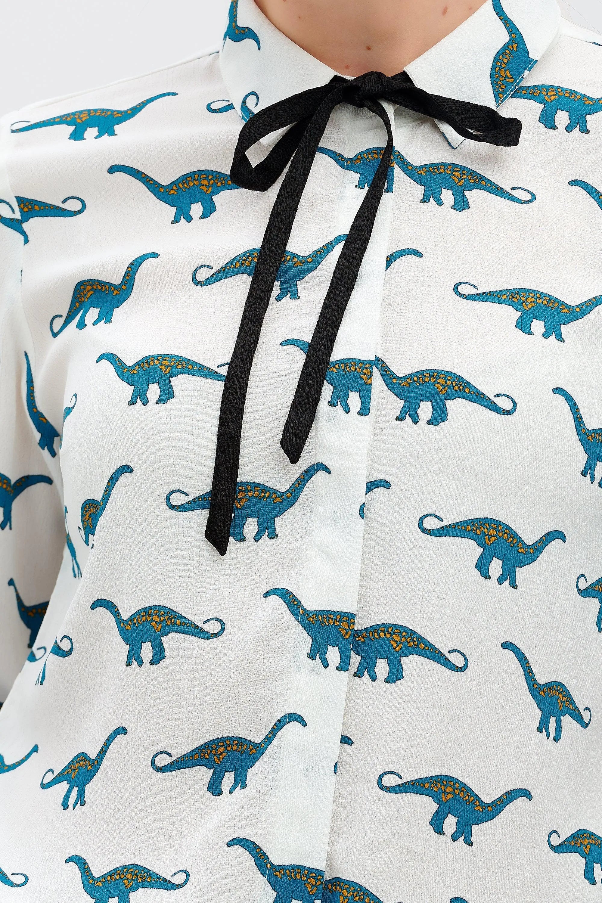 Camisa Catrina Blanco roto Happy Herbivore - ECRU