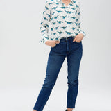 Camisa Catrina Blanco roto Happy Herbivore - ECRU