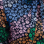 Camisa Catrina Multi Cascading Daisies - ECRU