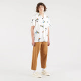 Camisa Cubano Hummingbird - ECRU