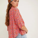 Camisa Cuello Abierto Ruby - ECRU