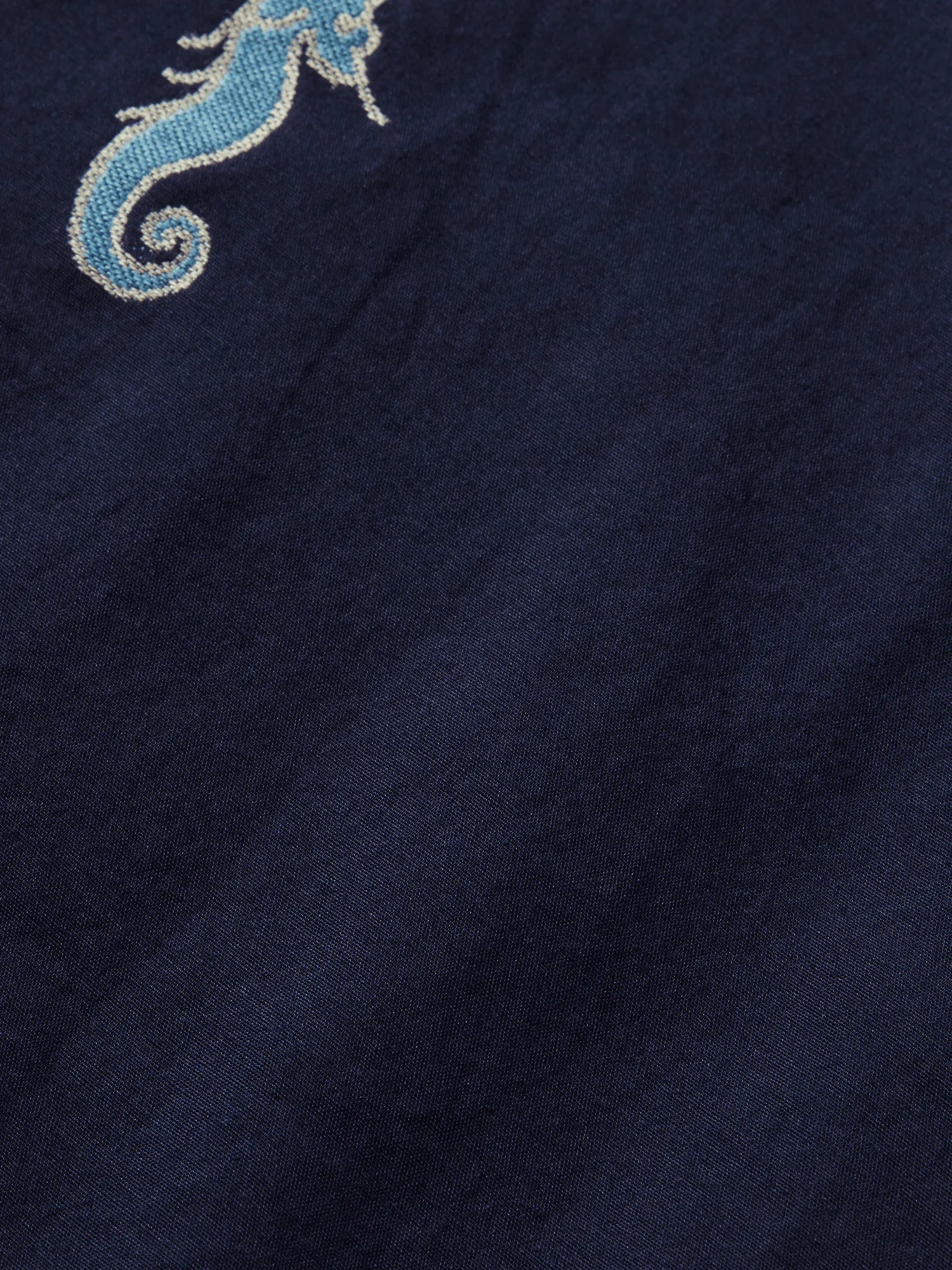 Camisa de manga corta de algodón - ECRU