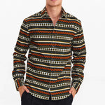 Camisa de Pana Aklouis Cinnamon Stick - ECRU