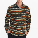 Camisa de Pana Aklouis Cinnamon Stick - ECRU