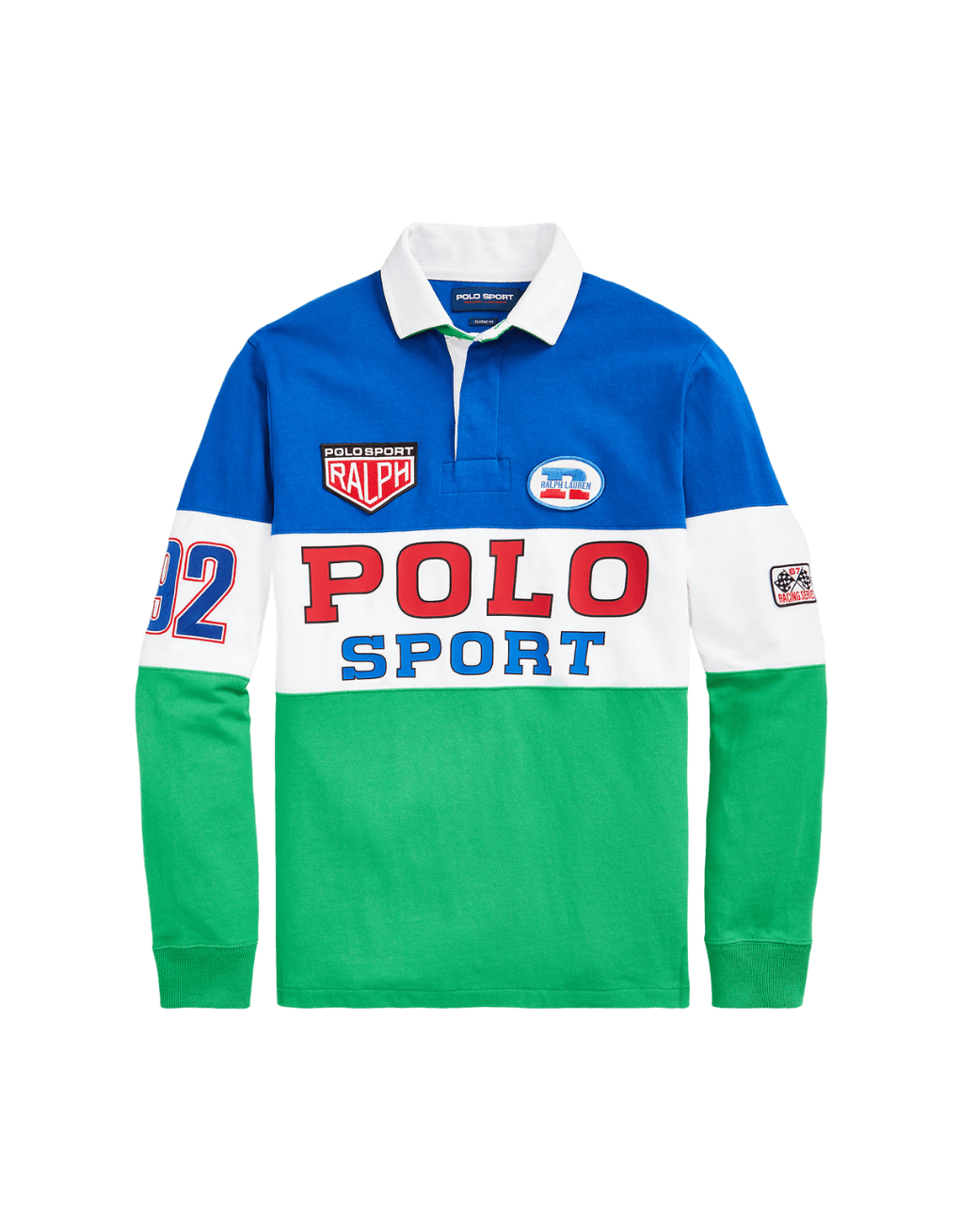 Camisa de rugby Ralph Lauren Classic Fit Polo Sport - ECRU