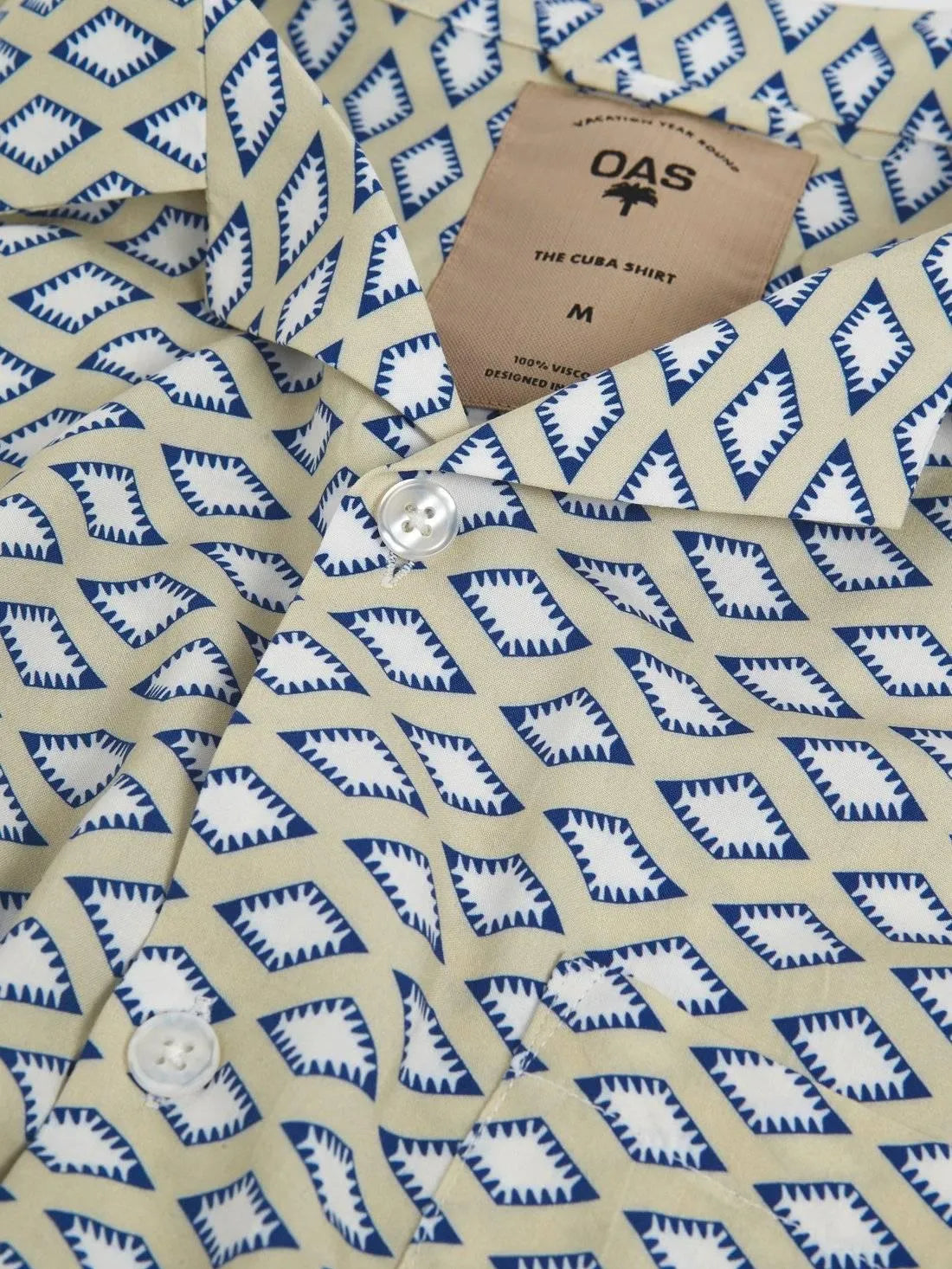 Camisa de Viscosa La Place - ECRU