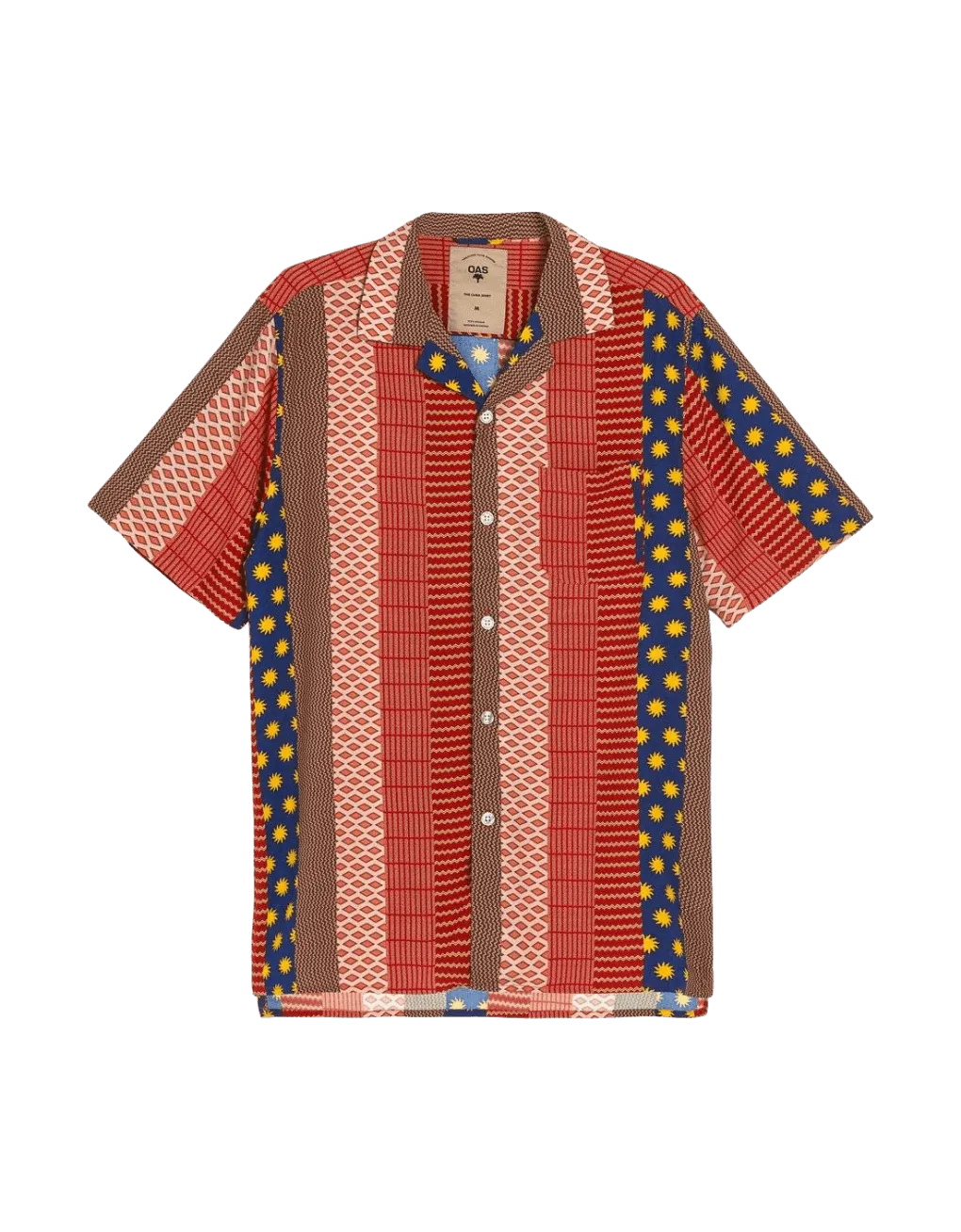 Camisa de Viscosa Mixtape - ECRU