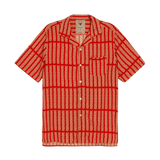 Camisa de Viscosa Railway - ECRU