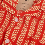 Camisa de Viscosa Railway - ECRU