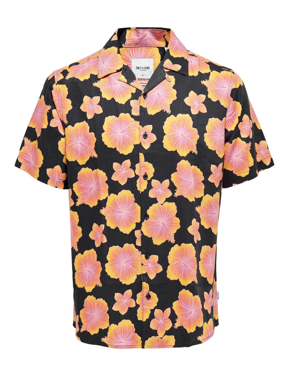 Camisa Emir Flower - ECRU