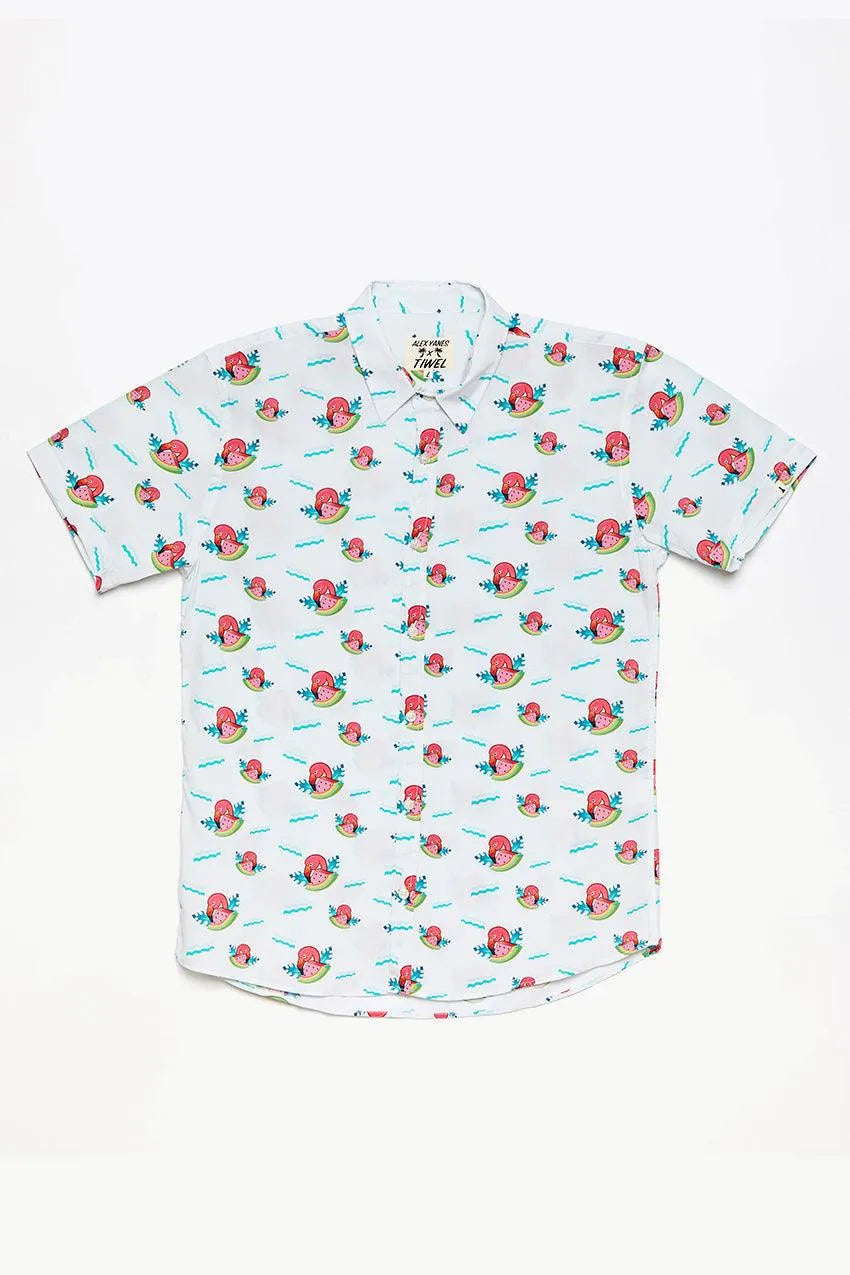 Camisa Flammy By Alex Yanes - ECRU