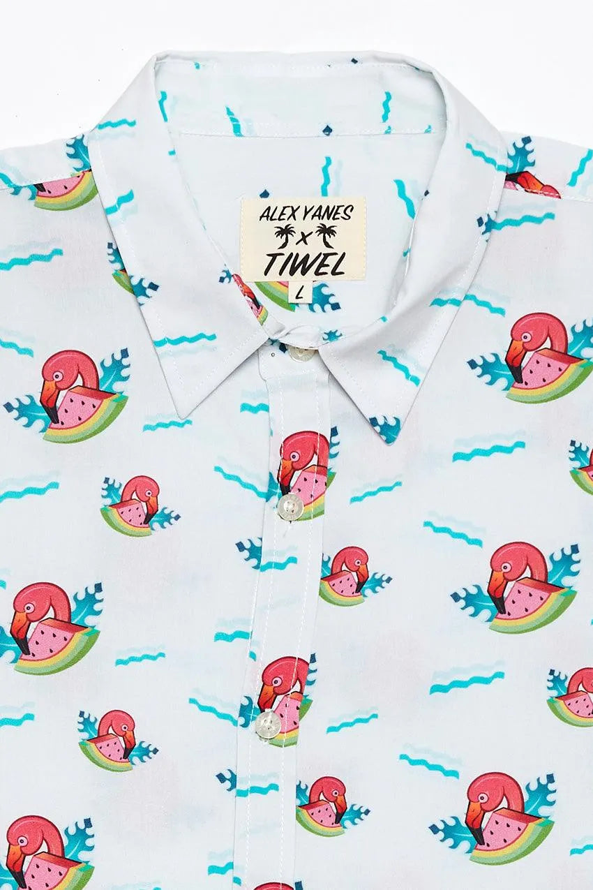 Camisa Flammy By Alex Yanes - ECRU