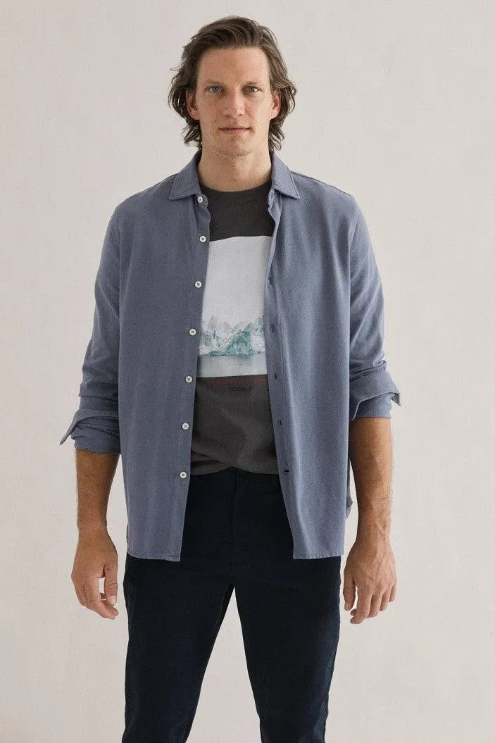 Camisa Hombre Gotham - ECRU