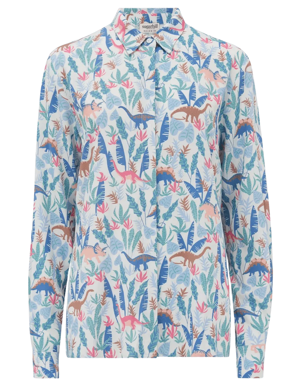 Camisa Joy Lost Dinosaurs - ECRU