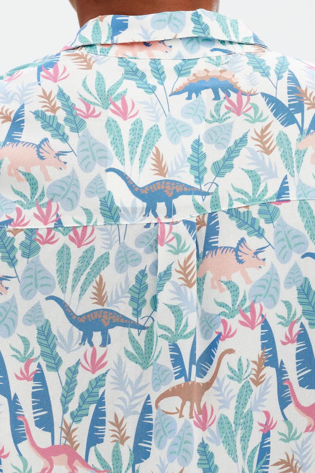 Camisa Joy Lost Dinosaurs - ECRU