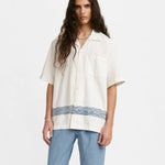 Camisa Levi's® Made & Crafted® Camp - ECRU
