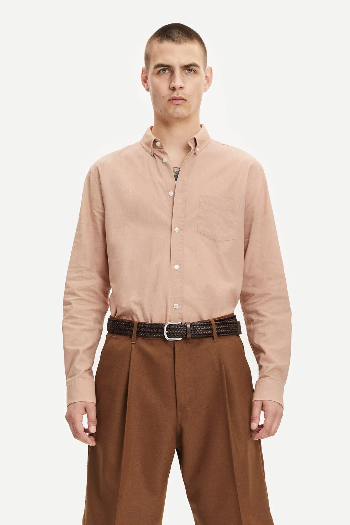 Camisa Liam BA 6971 Brush - ECRU