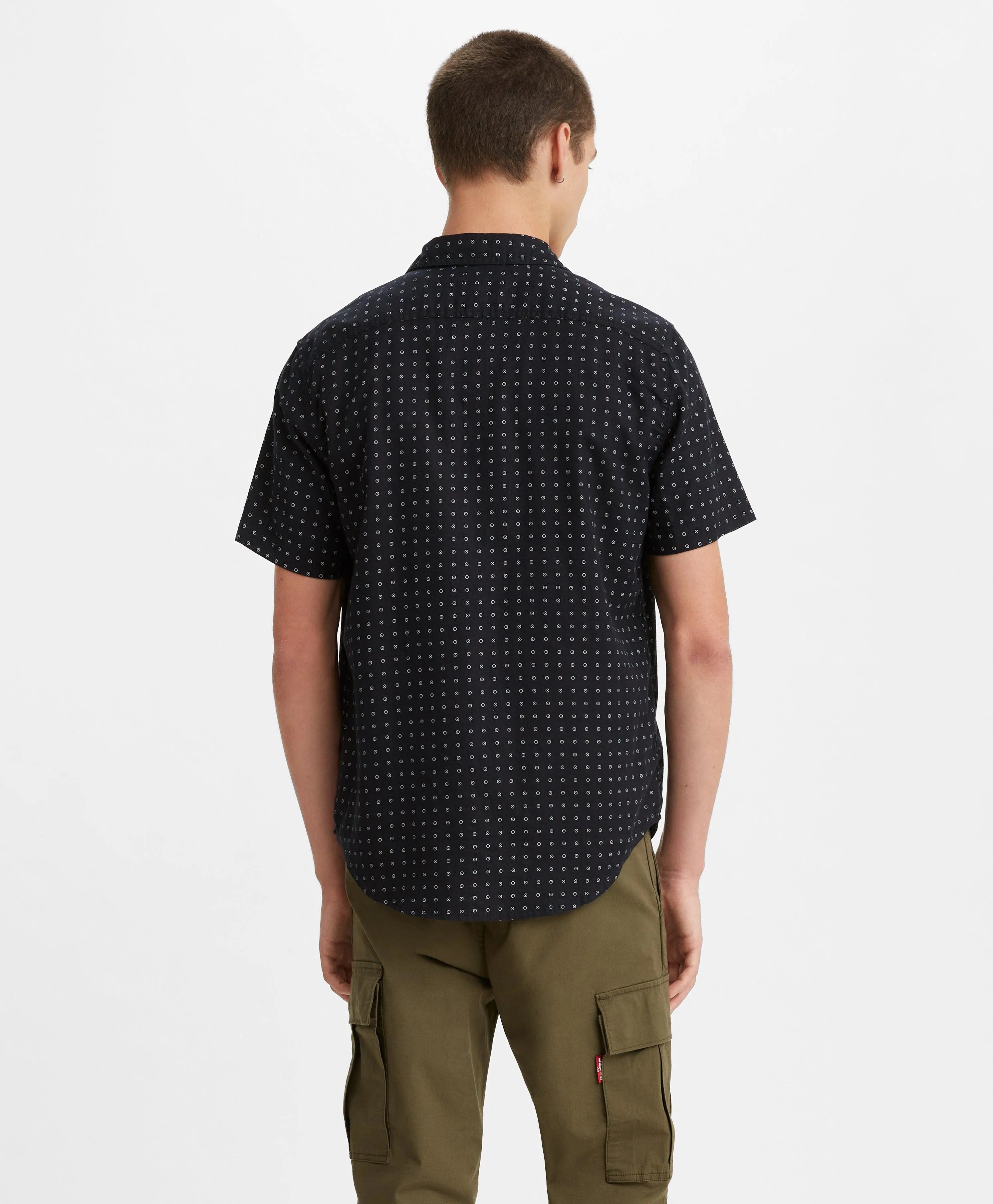 Camisa Manga Corta Standard Fit - ECRU