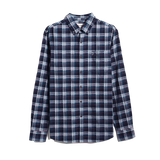 Camisa Manga Larga Lewis Cuadros Yale - ECRU