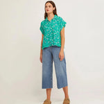 Camisa Micro Manga Corta Ocean Vert - ECRU