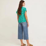 Camisa Micro Manga Corta Ocean Vert - ECRU