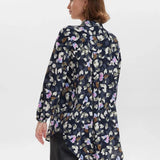 Camisa Nuecho Dark Sapphire - ECRU