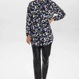 Camisa Nuecho Dark Sapphire - ECRU