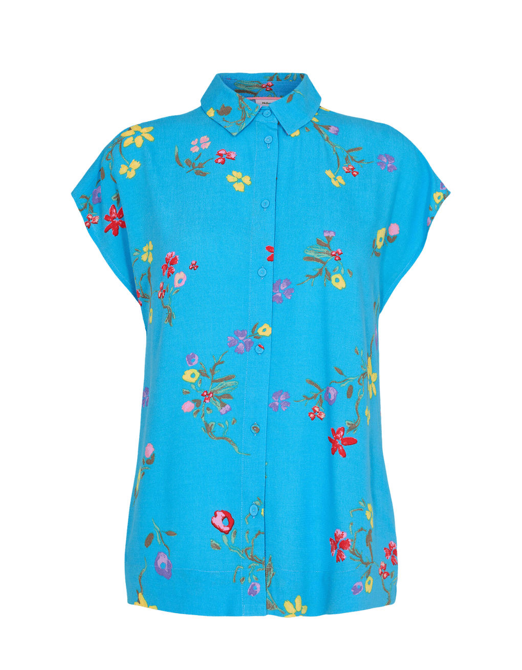 Camisa Nümph Nupayana Bonnie Blue - ECRU