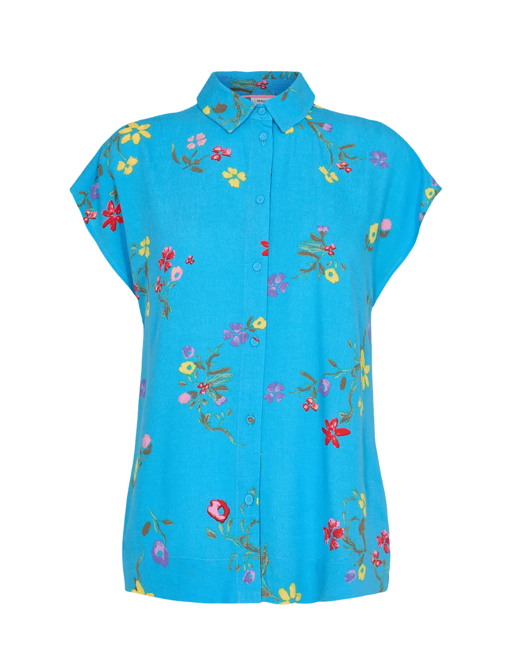 Camisa Nümph Nupayana Bonnie Blue - ECRU