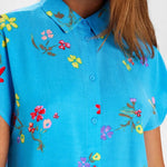Camisa Nümph Nupayana Bonnie Blue - ECRU