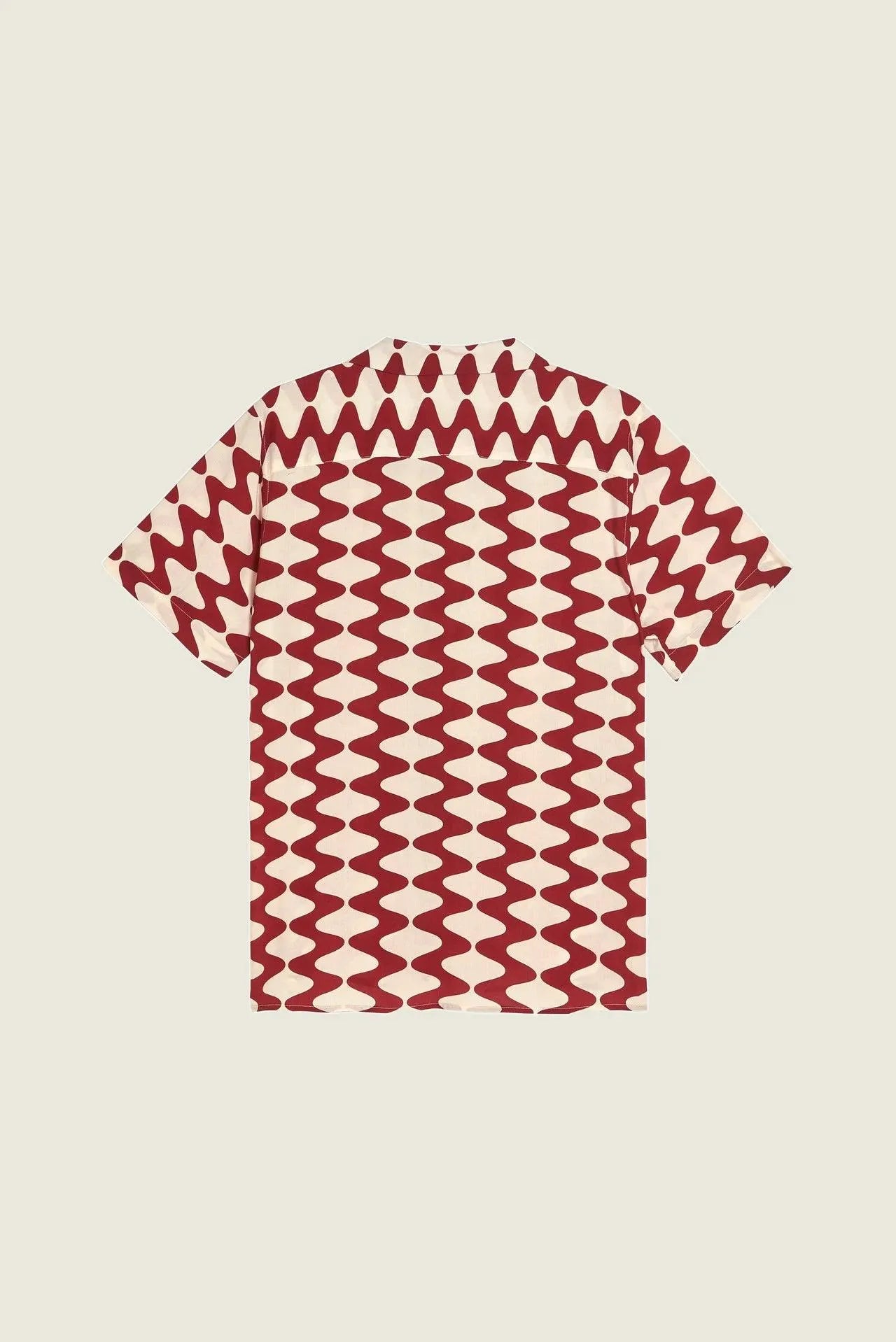 Camisa OAS Company de Viscosa Big Lauda - ECRU